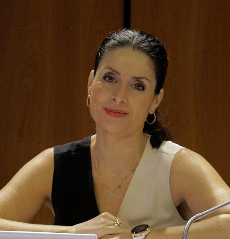 Imagen de la presidenta AINODI